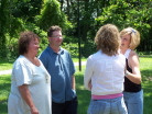 Joan Oblinger Jon Willis Ruth Ann Beatty and daughter