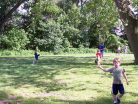 Laurelyn&Eric Lewis Playing Catch
