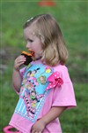 Ruth Anns Youngest Daughter Eating Cupcake